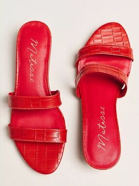 MATISSE WALDORF DOUBLE STRAP SANDALS (8)